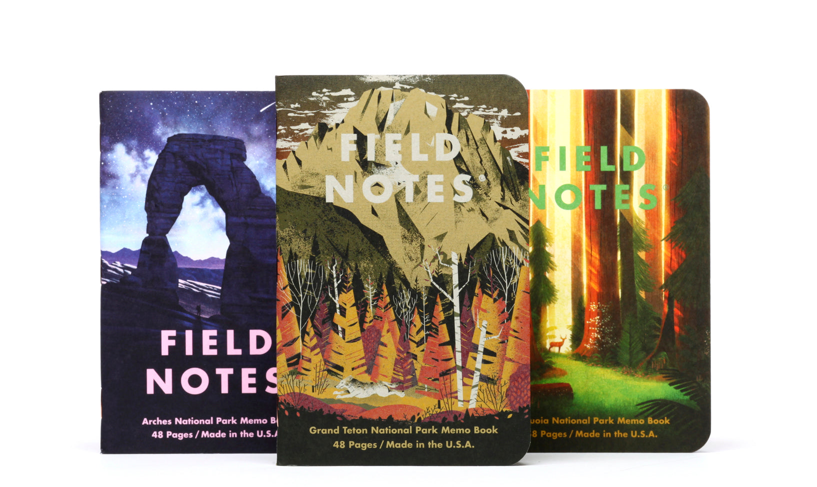 Field Notes - National Parks 3-pack