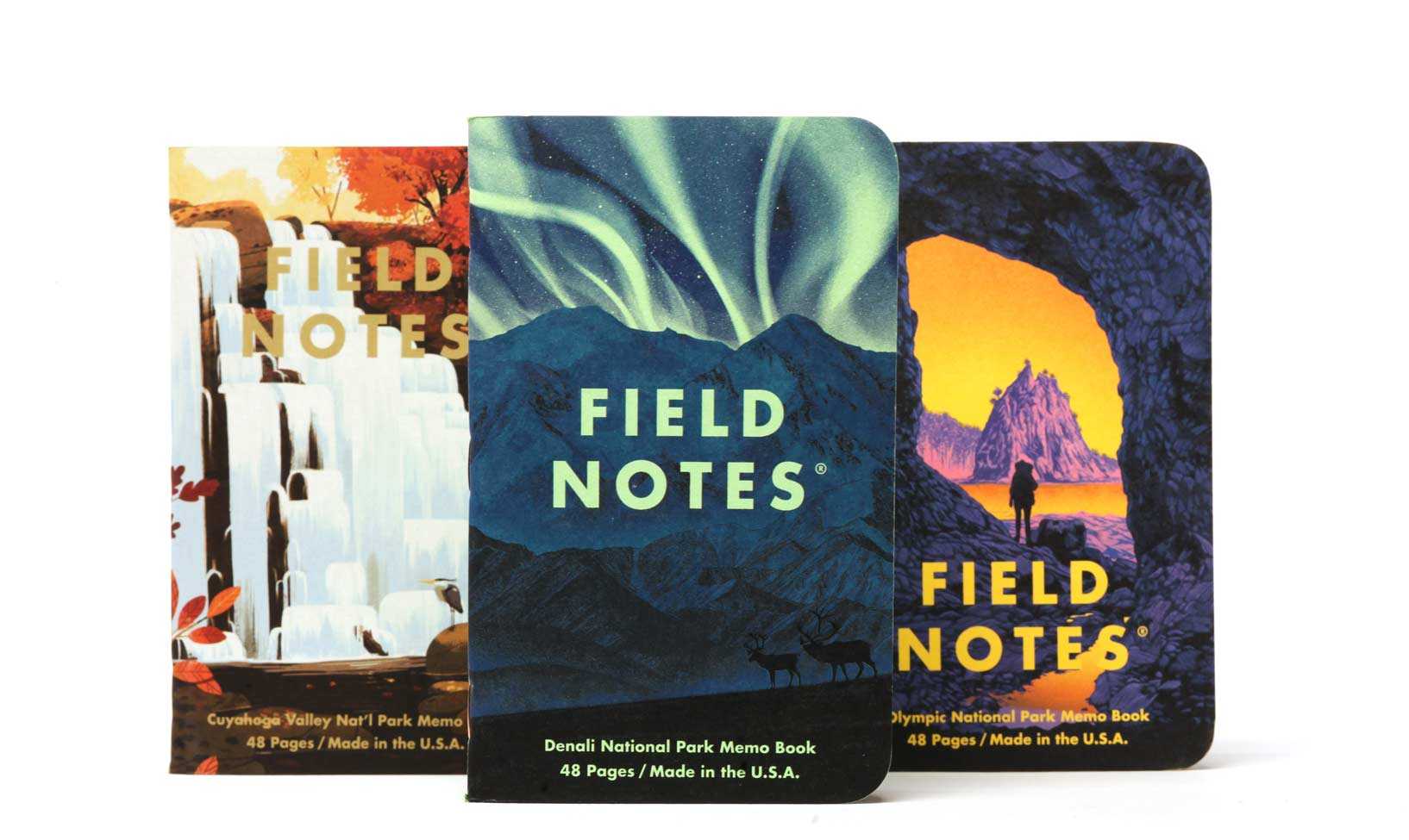 Field Notes - National Parks 3-pack