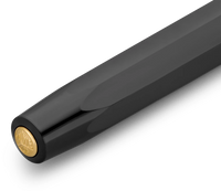 Kaweco Classic Sport black cap with gold Kaweco lettering
