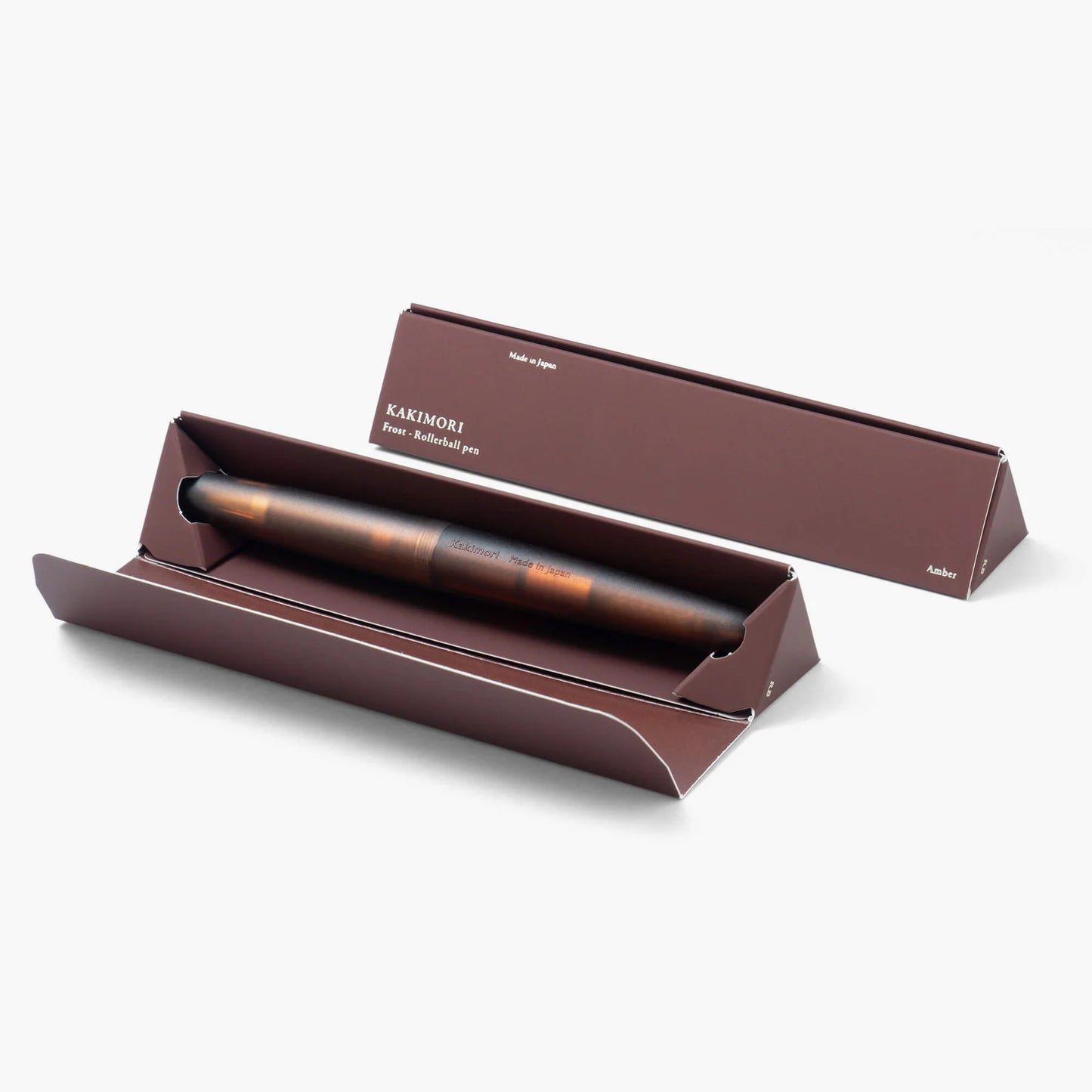 Kakimori Frost Rollerball Pen (Amber)