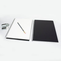 Blackwing A4 Spiral Notebook - Black