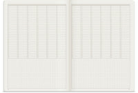 Wonderland222 A5 tracker insert yearly tracker pages numbered 1 to 31