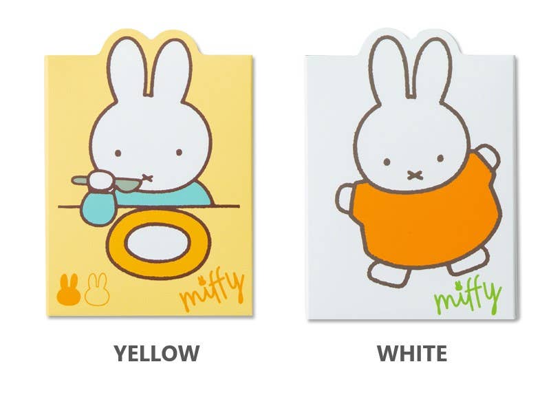 Miffy 4Layered StickyNotes  Memo Pad Pack- vivid
