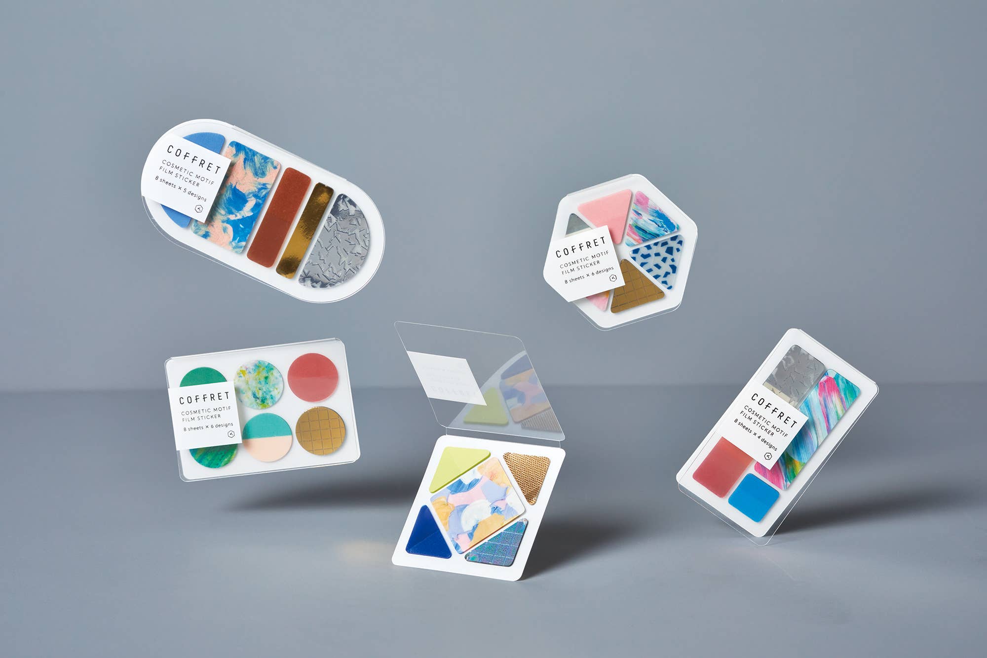 "COFFRET" CIRCLE Decoration Sticker