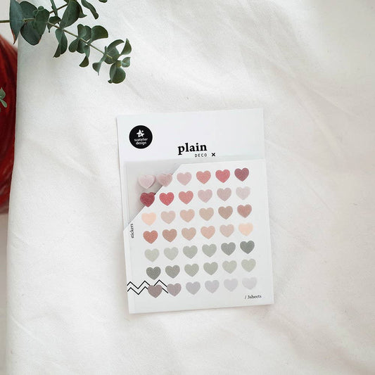 Suatelier Design Plain.52 Sticker Pack of 3