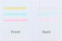 Kokuyo Campus AnyLiner bleed-proof ink highlighting thin planner paper