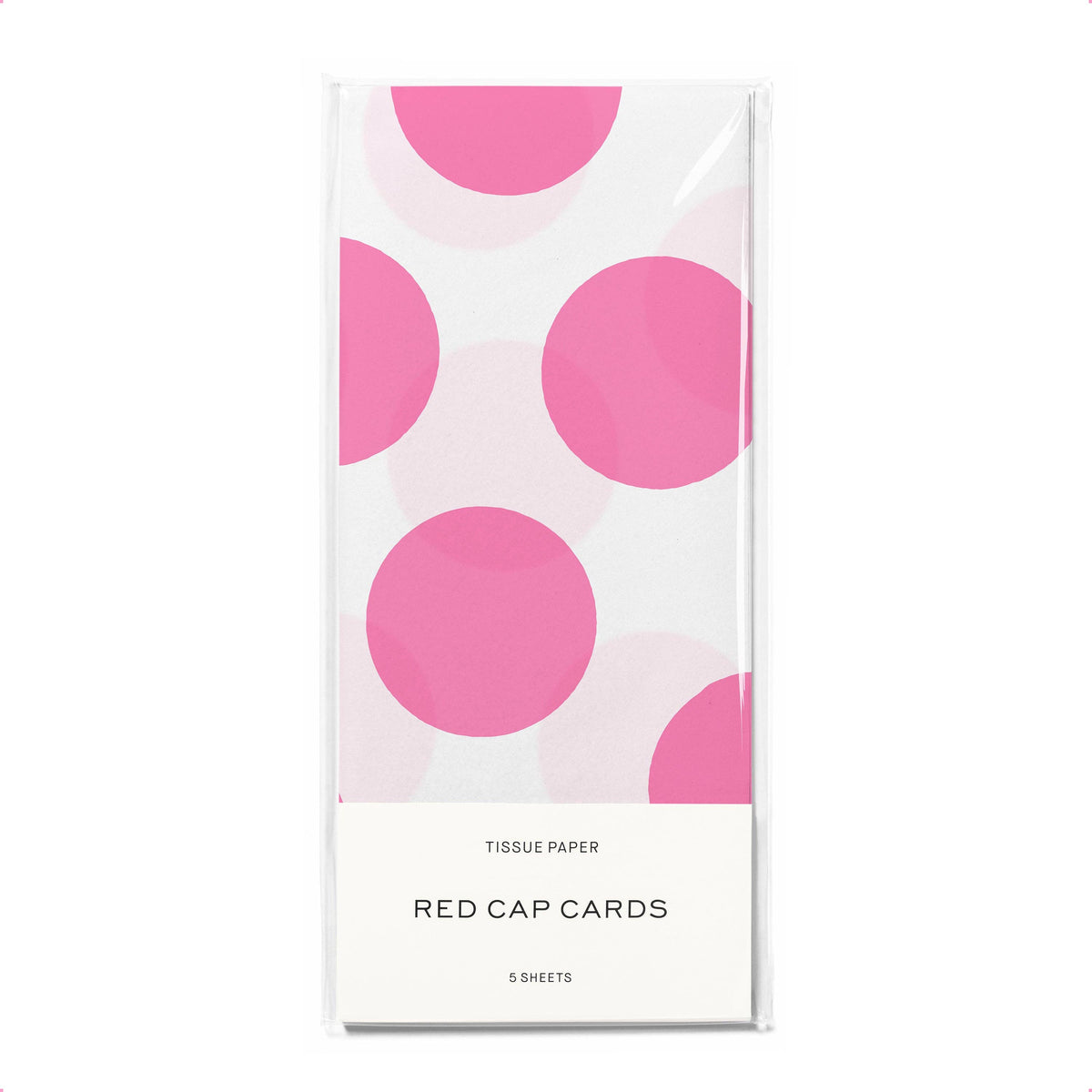 Pink Dots tissue paper