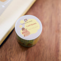 Paper Roll Labels (Kiss Cut) - Capybara