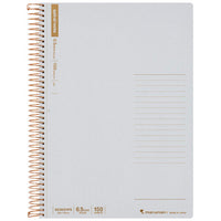 Maruman Spiral B5 Lined 150 Sheets (Silver)