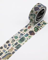COGNITIVE SURPLUS Gems & Minerals Washi Tape