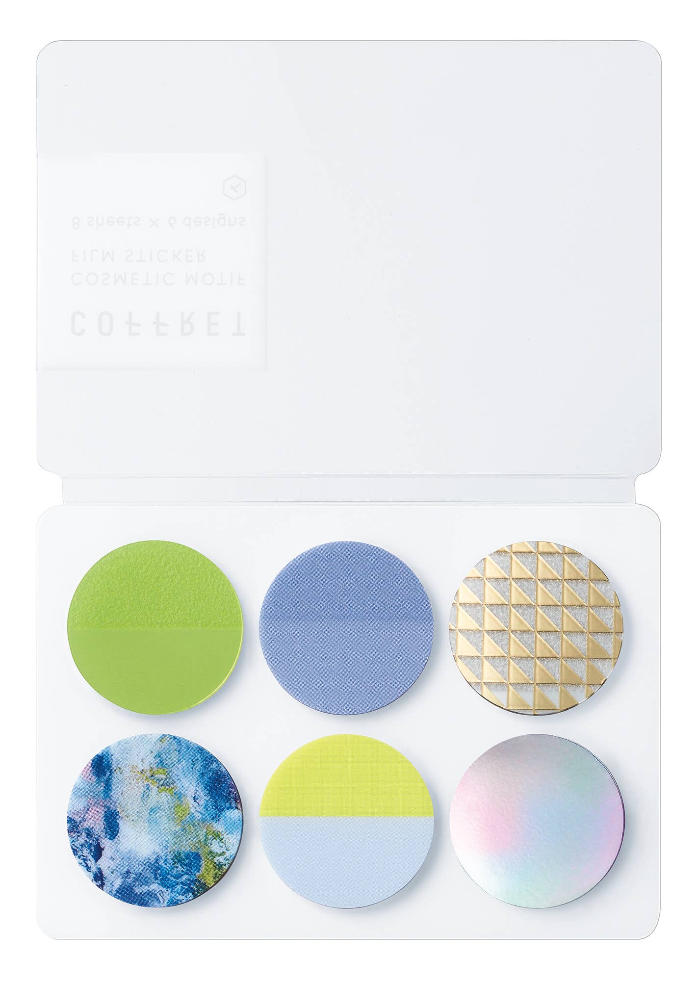 "COFFRET" CIRCLE Decoration Sticker