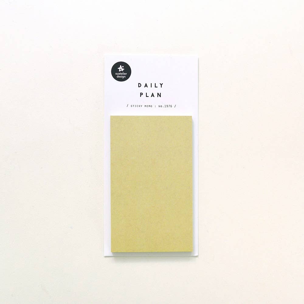 Suatelier Sticky memo (Daily Plan.62)
