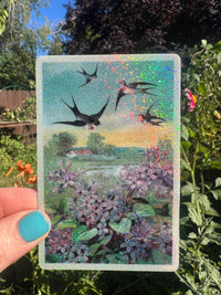 Swallows STICKER 4 Inch