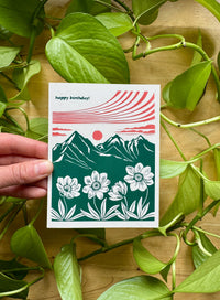 'Happy Birthday!' greeting card