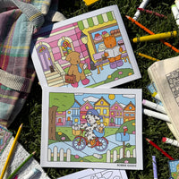 On The Job Coloring Book