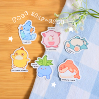 Poke Self-Care Stickers