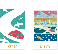 KITTA Portable Decorative Tape -Clear-