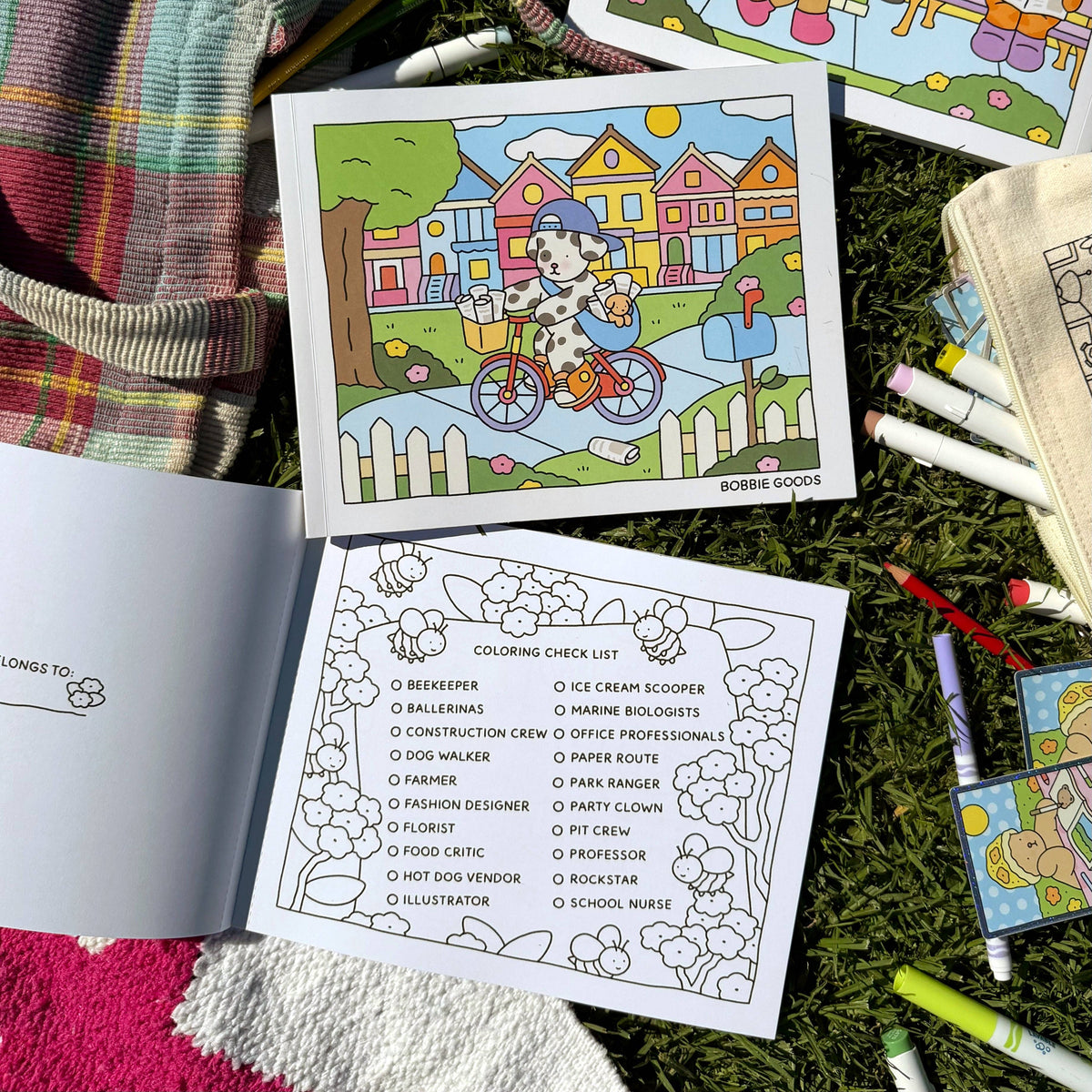 On The Job Coloring Book