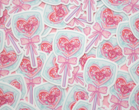 Heart Lollipop Sticker