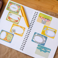Paper Roll Labels - Sardine Fan