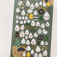Suatelier Design "Rain Drop" Sticker Sheet