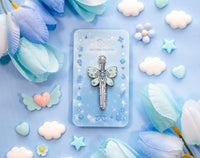 Unicorn Eclipse Frozen Sword Enamel Pin