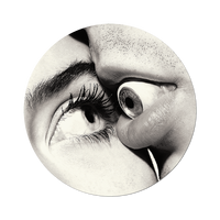 Metallic Eyes by Toiletpaper - Die-Cut Sticker