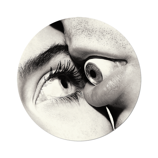 Metallic Eyes by Toiletpaper - Die-Cut Sticker
