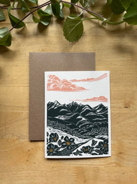 Johnson Pass Greeting Card by Adrift Prints