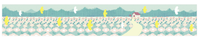 SODA transparent Masking Tape 1.2"  WIDE