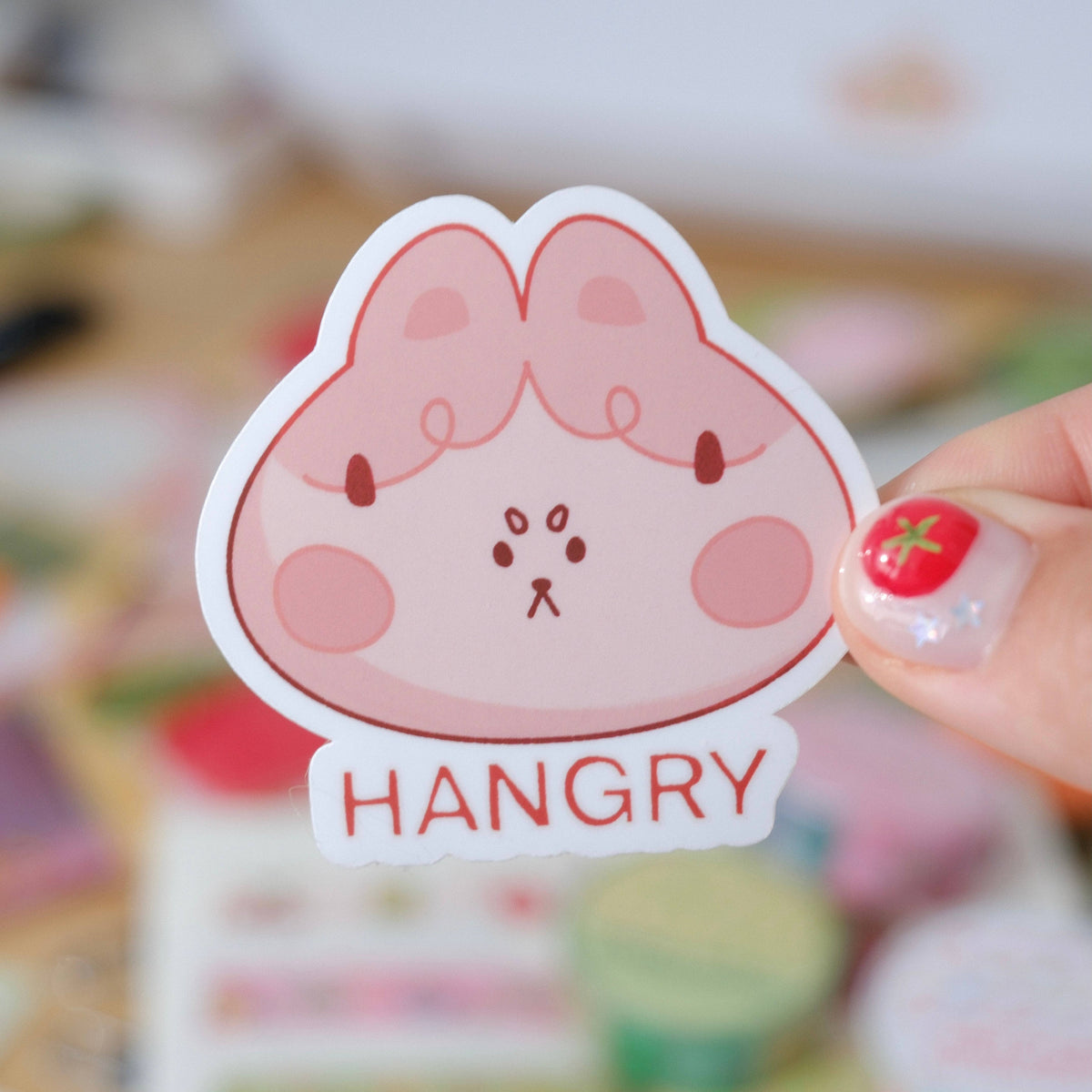 Hangry | bunny sticker