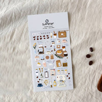 Suatelier Design "I Like Coffee" Sticker Sheet