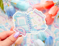 Math Notebook Sticker