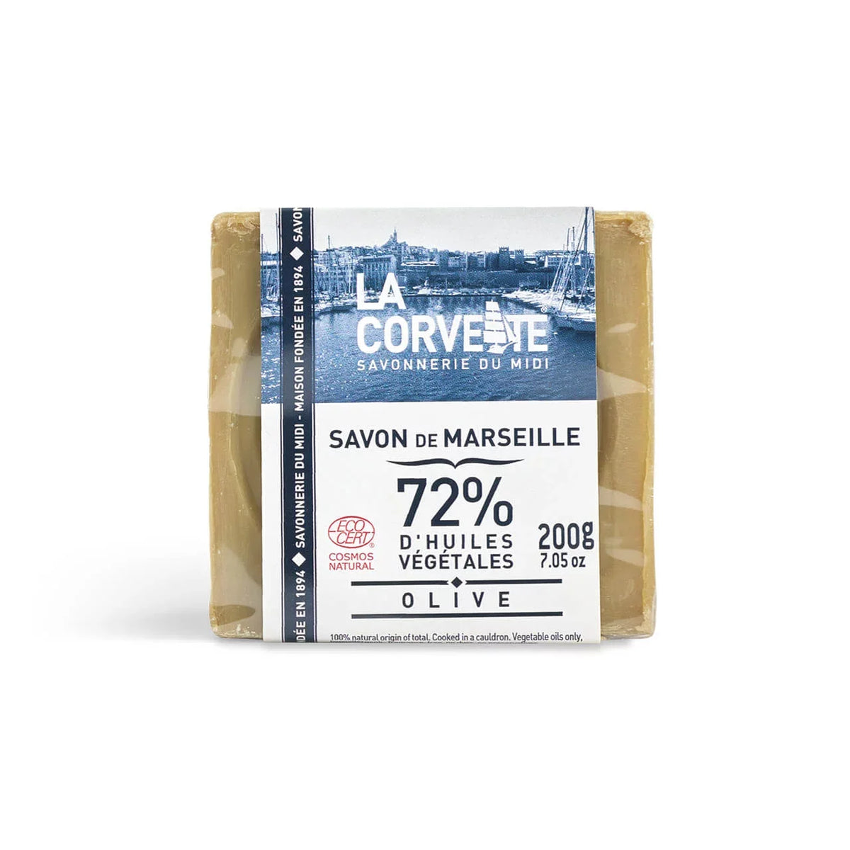 LA CORVETTE Savon De Marseille EXTRA PURE SOAP CUBE