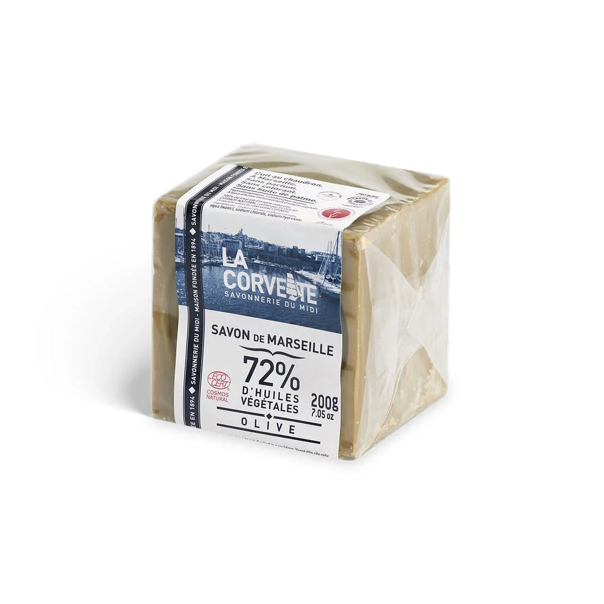 LA CORVETTE Savon De Marseille EXTRA PURE SOAP CUBE