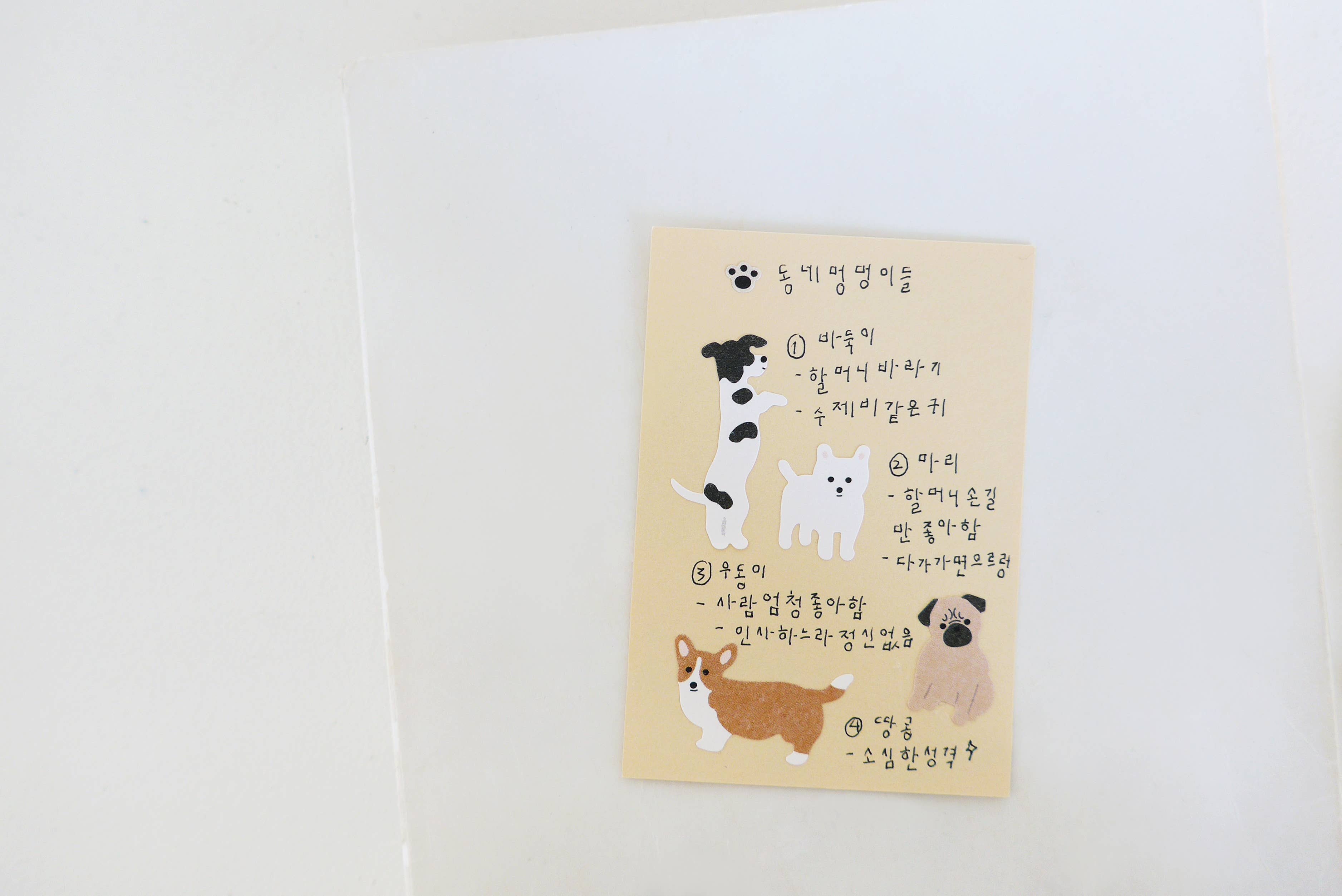 Daily Deco Stickers "Mung mung!" - Suatelier Design