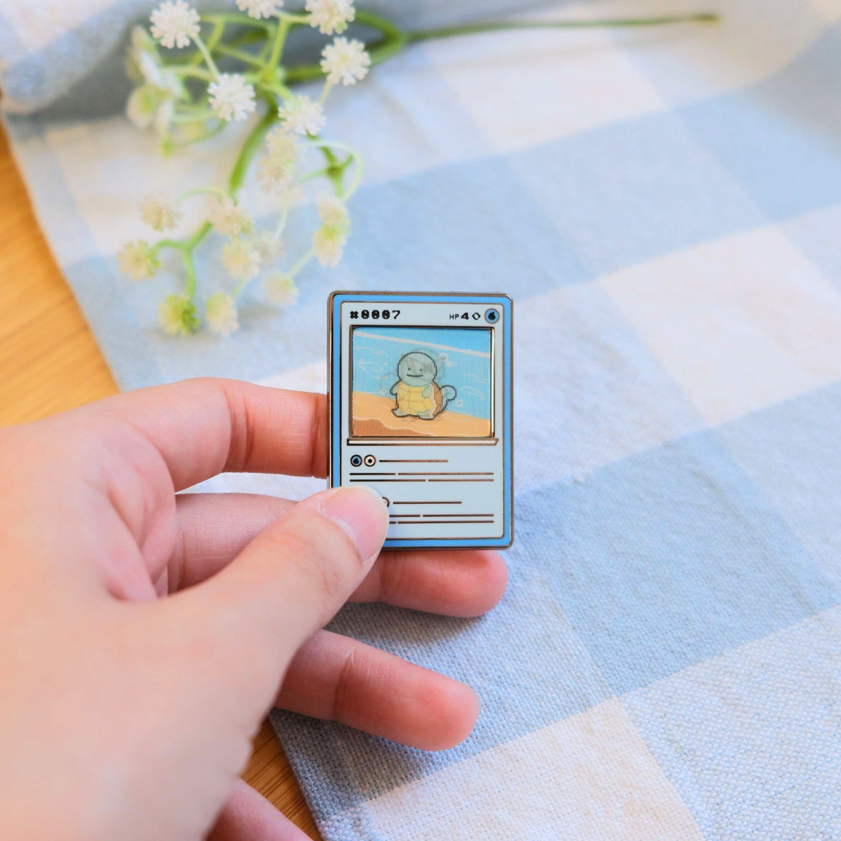 Ditto Poke Card Lenticular Pin