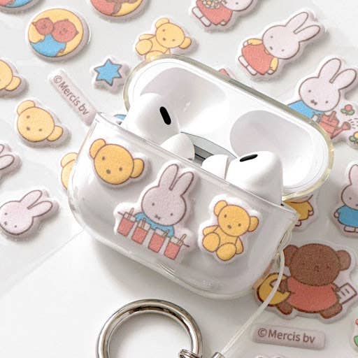 Miffy Puffy Cushion Deco Stickers - Random