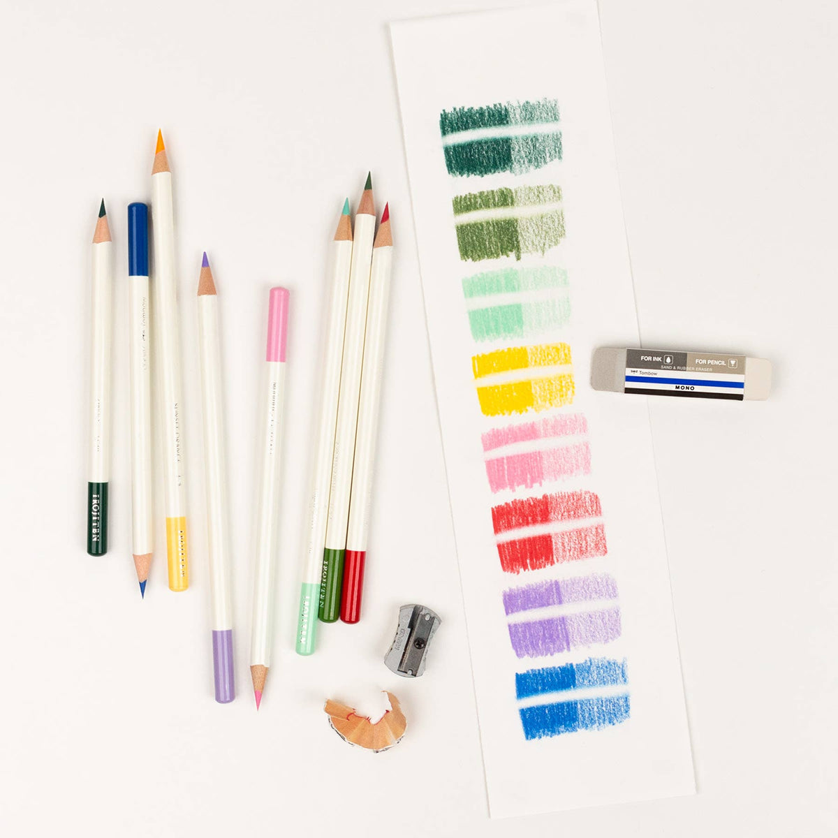 MONO Sand and Rubber Eraser - 40PC Display Box