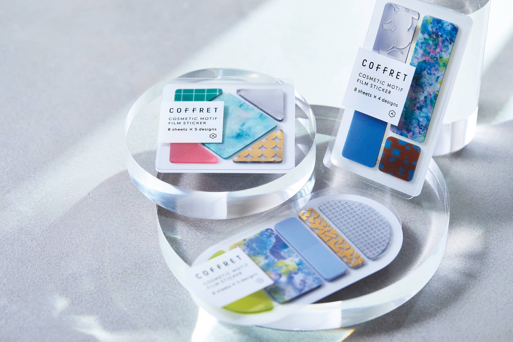 "COFFRET" BAR Decoration Sticker