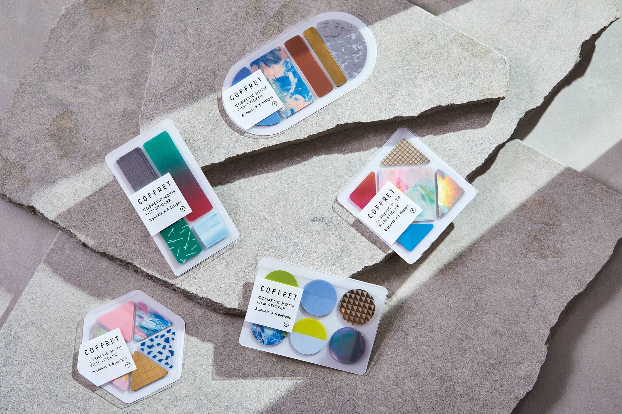 "COFFRET" ROUND Decoration Sticker