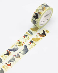 COGNITIVE SURPLUS Hens & Chickens Washi Tape