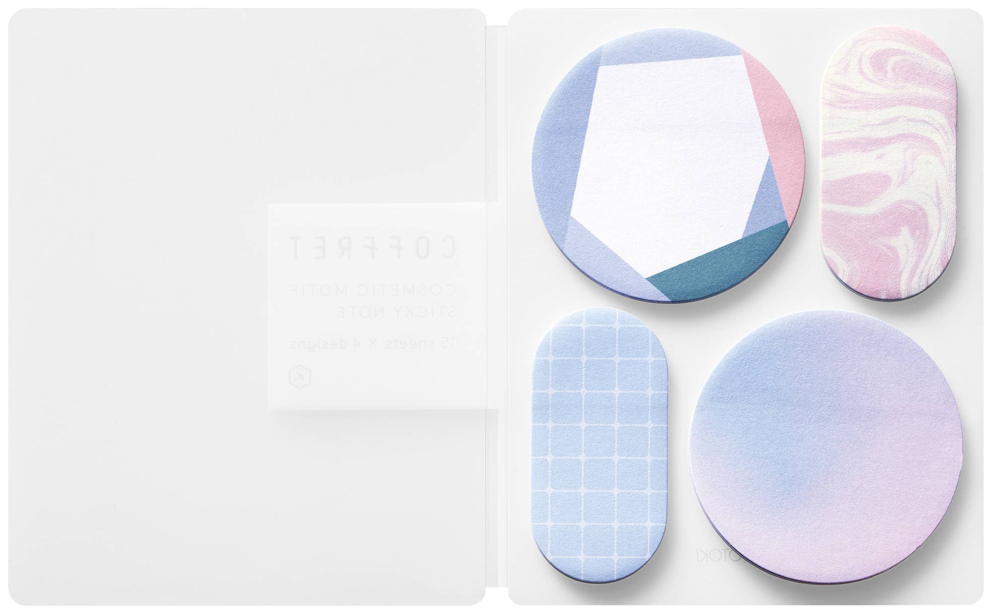 "COFFRET" STICKY NOTE