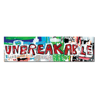Unbreakable by Basquiat - Die-Cut Sticker