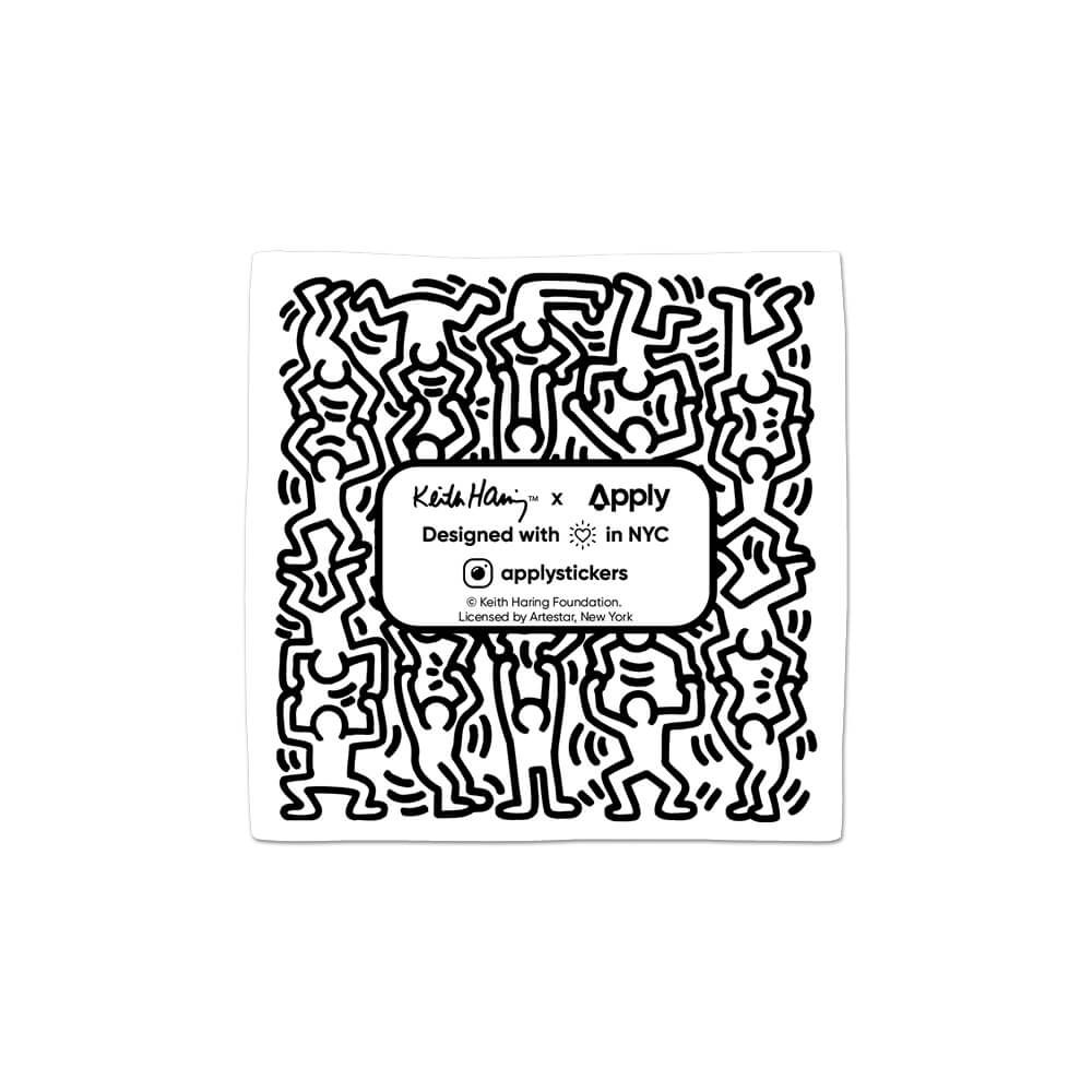 New York by Keith Haring - Die-Cut Sticker (Back to School)