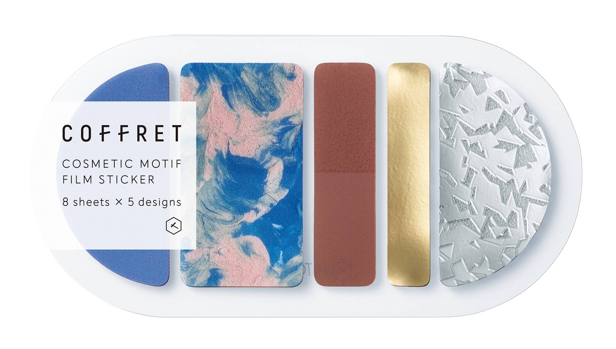 "COFFRET" ROUND Decoration Sticker