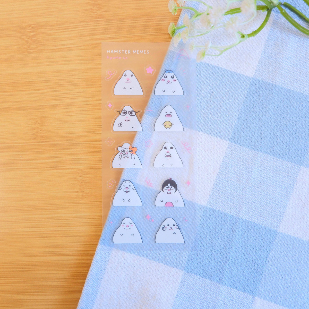 Hamster Memes Sticker Sheet
