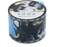 SODA transparent Masking Tape 1.2"  WIDE