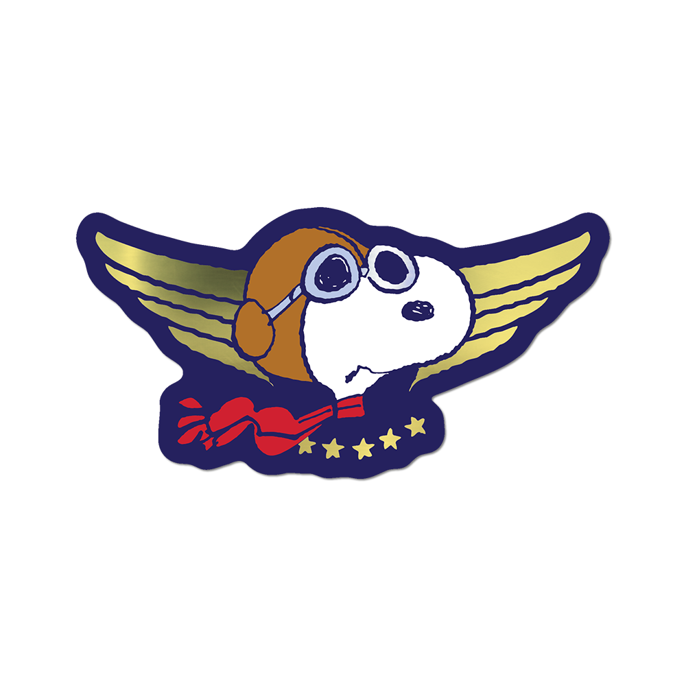 Flying Ace Snoopy - Die-Cut Sticker