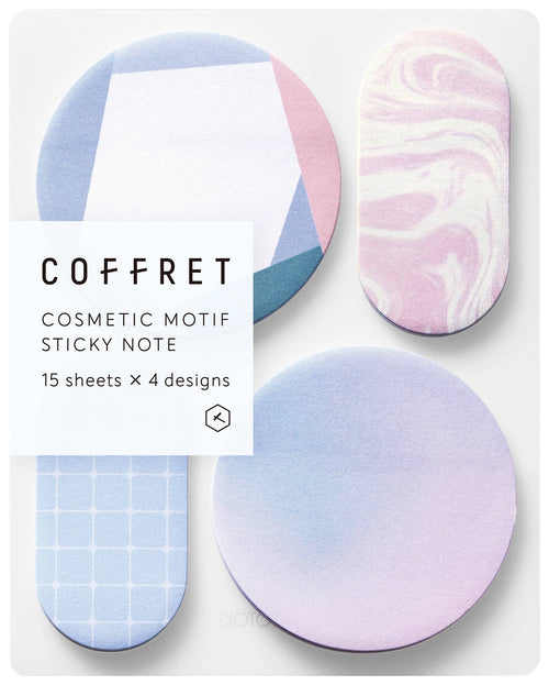 "COFFRET" STICKY NOTE